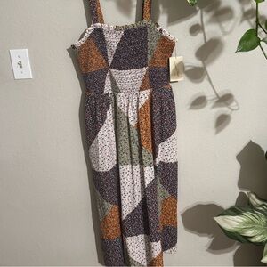 Patchwork style dress